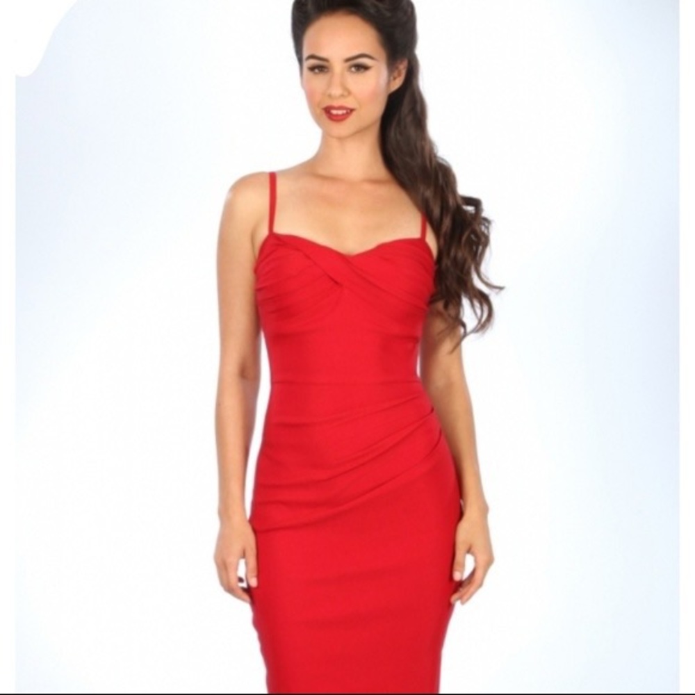 Stop Staring! Million Dollar Baby red dress 12